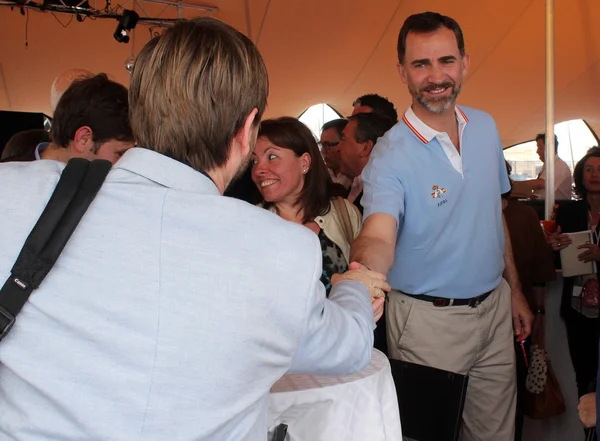 Prince Felipe, son of King Juan Carlos I of Spain — Stock Photo, Image