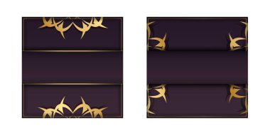 Tebriklerinizi sunmak için bordo renkli tebrik kartı ve lüks bir altın süs..