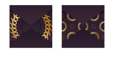 Tebrik broşürleri ve Hint altın süslemeleri..