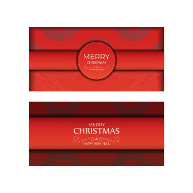 Mutlu Noeller ve kırmızı yılların kutlu olsun. Lüks şarap süsüyle.