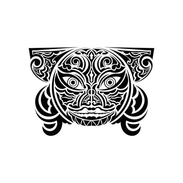 Manche Poignet Tatouage Polynésien Motif Tribal Avant Bras Modèle Ethnique — Image vectorielle