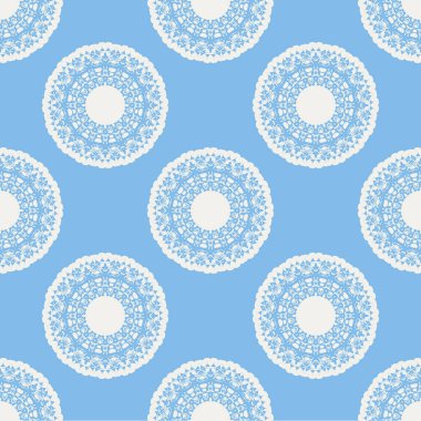 Quatrefoil geometrik seamless modeli, arka plan, vektör çizim nane mavi, yumuşak Turkuaz rengi ve beyaz.