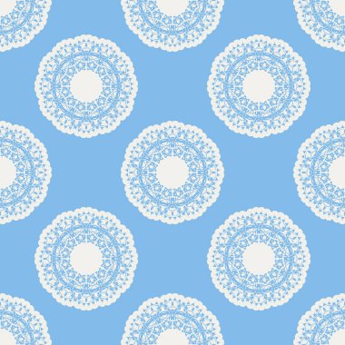 Quatrefoil geometrik seamless modeli, arka plan, vektör çizim nane mavi, yumuşak Turkuaz rengi ve beyaz.