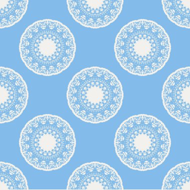 Quatrefoil geometrik seamless modeli, arka plan, vektör çizim nane mavi, yumuşak Turkuaz rengi ve beyaz.