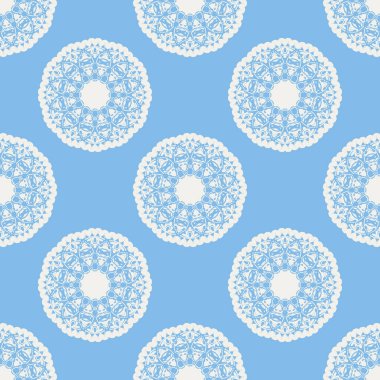 Quatrefoil geometrik seamless modeli, arka plan, vektör çizim nane mavi, yumuşak Turkuaz rengi ve beyaz.