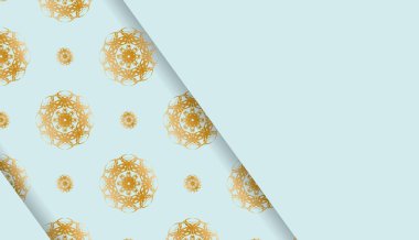 Hint altın desenli ve logo arkaplan