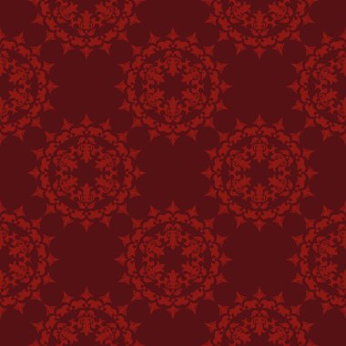 Dekoratif çiçekleri olan kusursuz bir arka plan. Meksika mı? Elle kumandalı tasarım. Etnik boho süsü. Tekstil. Web tasarımı veya yazdırma için vektör illüstrasyonu.