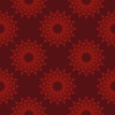 Dekoratif çiçekleri olan kusursuz bir arka plan. Meksika mı? Elle kumandalı tasarım. Etnik boho süsü. Tekstil. Web tasarımı veya yazdırma için vektör illüstrasyonu.