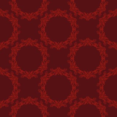 Dekoratif çiçekleri olan kusursuz bir arka plan. Meksika mı? Elle kumandalı tasarım. Etnik boho süsü. Tekstil. Web tasarımı veya yazdırma için vektör illüstrasyonu.