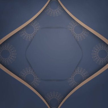 Tebrik etmek için mavi broşürleri ve klasik kahverengi desenleri getirdim..