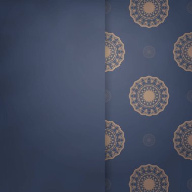 Tebrik etmek için Mavili El ilanı ve Yunan kahverengi süslemeleri getirdim..