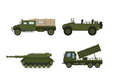 Ağır Tank Sistemi Vektörü Ayarlı Zırhlı Askeri Araçlar