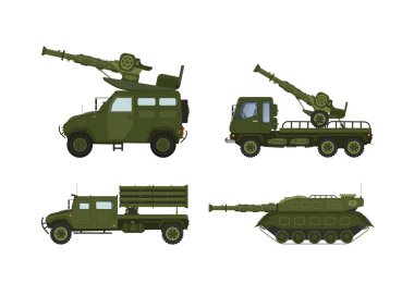 Ağır Tank Sistemi Vektörü Ayarlı Zırhlı Askeri Araçlar