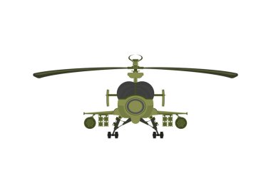 apache savaş makinesi vektör illüstrasyon