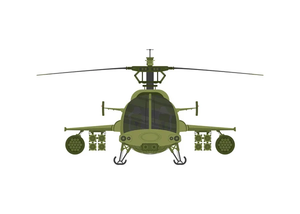 Apache War Machine Vector Illustratie — Stockvector