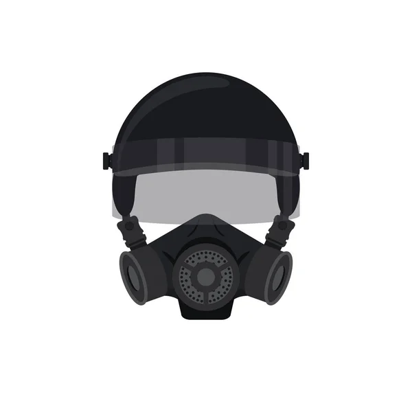 Russian Spetsnaz Steel Helmet Tactical Military — стоковый вектор