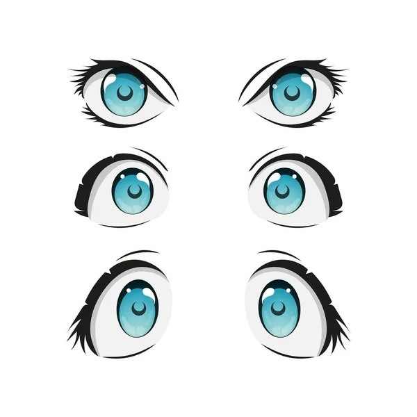Olhos.  Olhos mangá, Anime, Olhos desenho