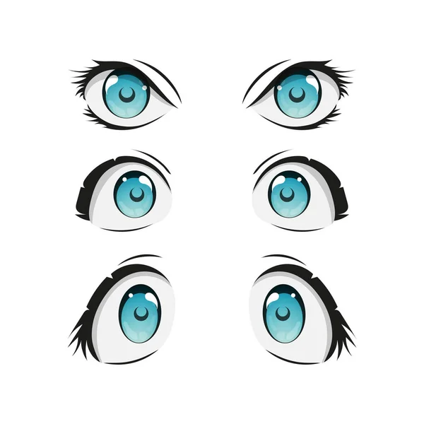 Como Desenhar Olhos Femininos De Anime e Mangá Passo a Passo