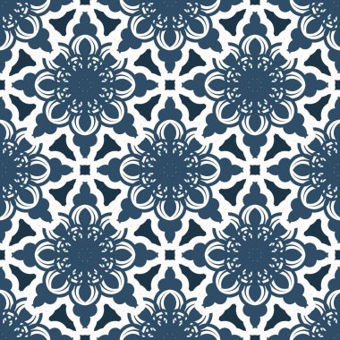 Geçmişi sonsuz ve geçmişe dönük. Beyaz ve mavi renkli arka plan. Duvar kağıdına iyi gelir. Örtü illüstrasyonu.