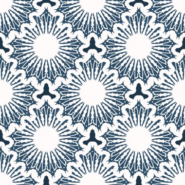 Geçmişi sonsuz ve geçmişe dönük. Beyaz ve mavi renkli arka plan. Parmak izi için iyi. Vektör.