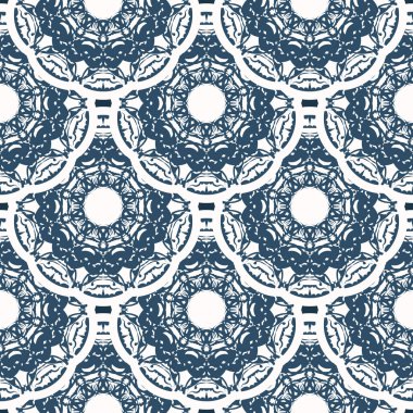 Geçmişe dönük lüks, pürüzsüz desenler. Beyaz ve mavi renkli arka plan. Kartpostallar için iyi. Vektör.