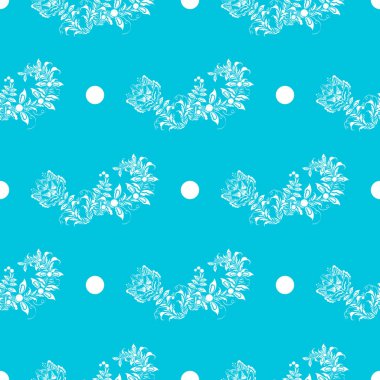 Kusursuz çiçek deseni. Duvar kağıdı, şablon dolguları, web sayfası arkaplanı, yüzey dokuları için kullanılabilir.