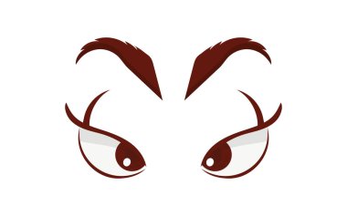 Çizilmiş kadının seksi lüks göz mükemmel şekilli kaşları ile ve tam lashes. İş için fikir kartı, Tipografi vektör ziyaret edin. Mükemmel salon bak.