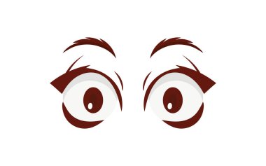 Güzel mavi gözlü, kocaman kirpikleri ve kaşları olan güzel bir kadının korkmuş yüzünü kapat..