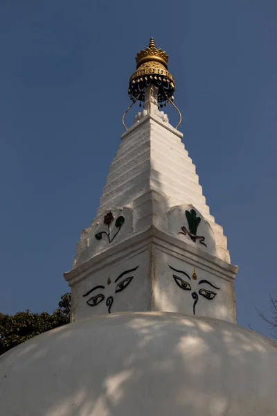 Pequeñas Estupas Ubicadas Base Swayambhunath Katmandú Nepal — Foto de Stock