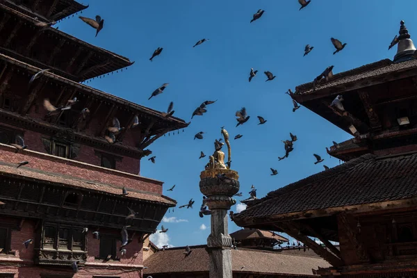 Patan Durbar Square Patan Népal Est Une Des Destinations Touristiques — Photo