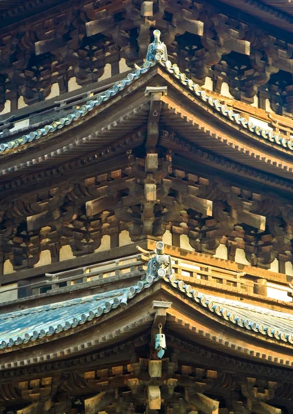 Details zum japanischen Tempel — Stockfoto