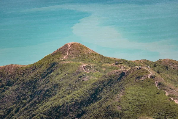 Tai Long Wan Yakınlarındaki Dağda Patika Patikası Sai Kung Daki — Stok fotoğraf