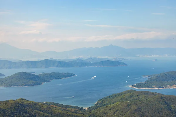 Wide Open View Long Harbour Tap Mun Sai Kung Daytime — Stock Photo, Image