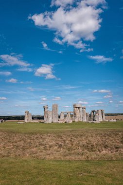 Ünlü tarihi eser, Stonehenge, Birleşik Krallık, gündüz vakti