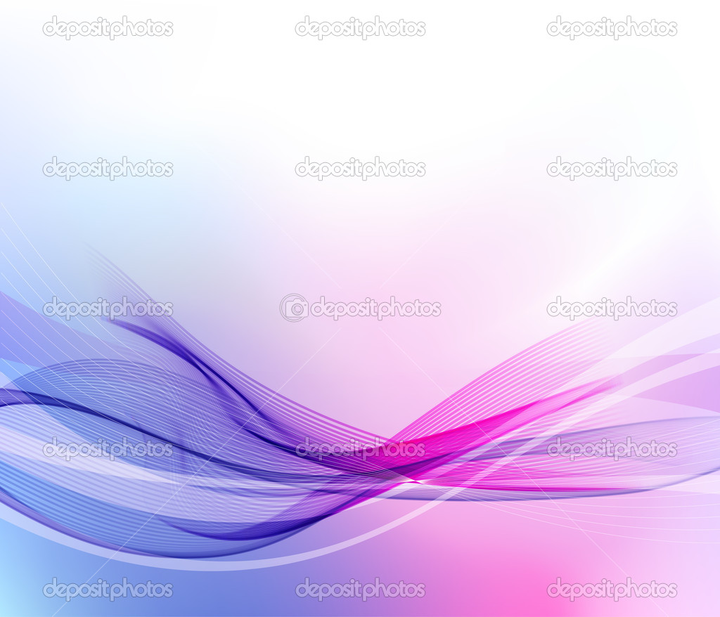 Abstract background with color wave