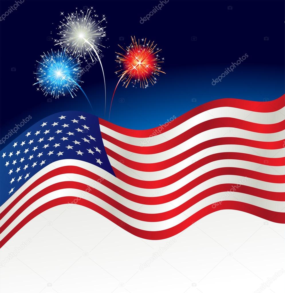 Patriotic background