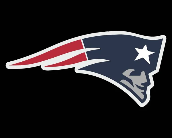 New England Patriots Vektorfile Änderungen Editierbar Möglich — Stockvektor