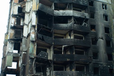 Ukrayna 'da savaş, şehir, roketler evleri ve arabaları vurdu, Irpen, Bucha, Borodyanka,
