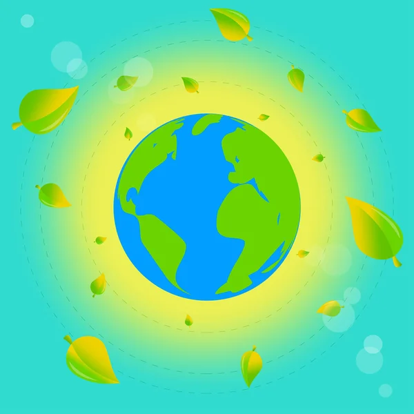 Preserving the planet — Stock Vector