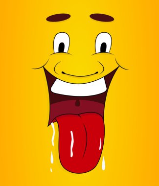 büyük yüz drooling