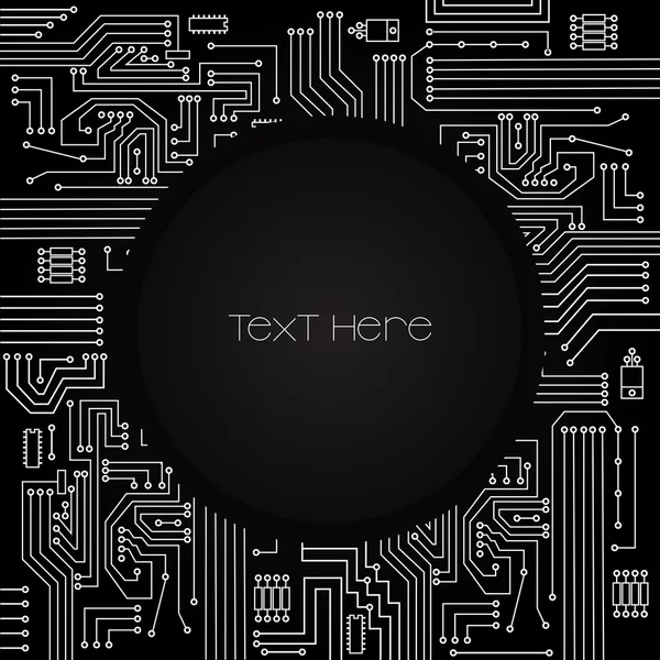 elektronik devre siyah arka plan