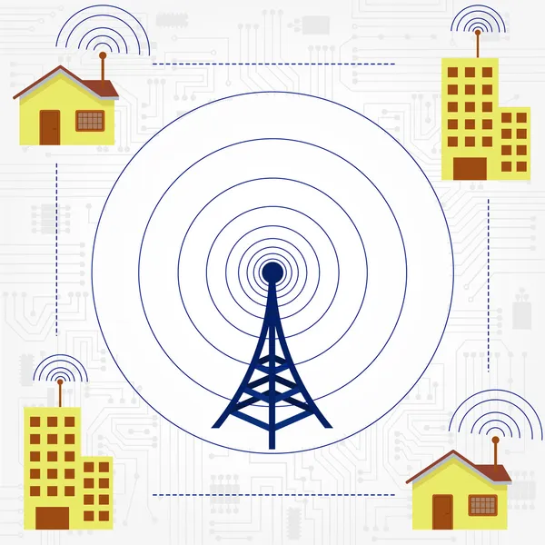 Merkezi bir sunucu bağlantısı