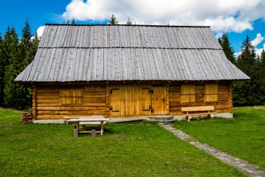 mütevazı hut