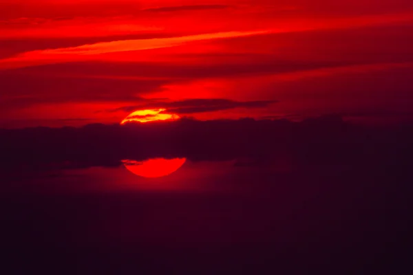 Hermosa puesta de sol — Foto de Stock