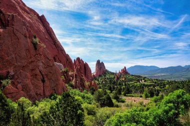 Colorado, Tanrıların Bahçesi 'nde fantastik kum taşı oluşumları..