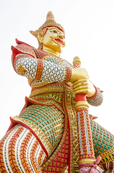 Thai giant statues in temple — Stock Photo, Image