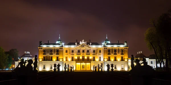 Branicki Sarayı bialystok gece