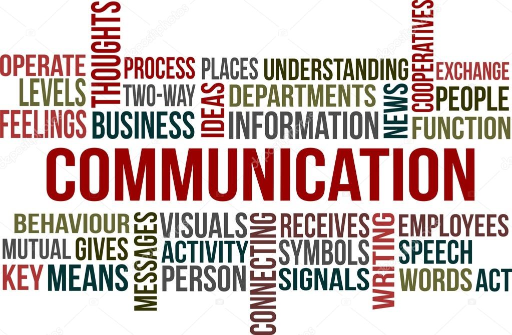 COMMUNICATION  - word cloud
