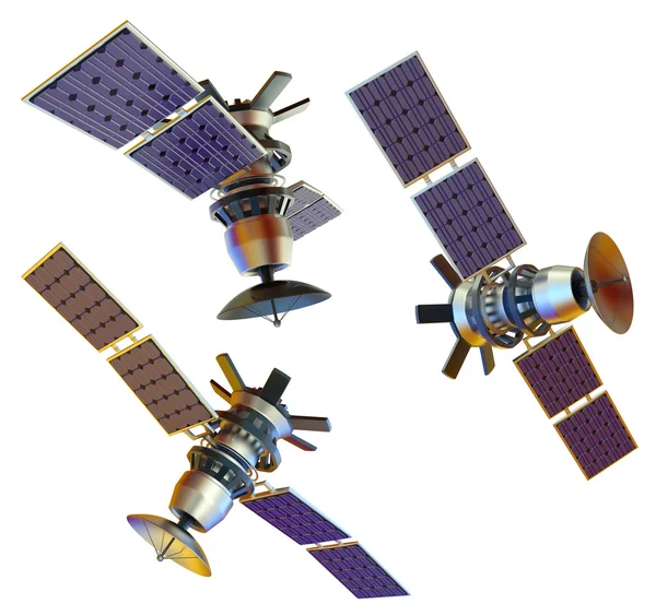 Satellietcommunicatie — Stockfoto