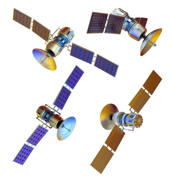 Satellietcommunicatie — Stockfoto